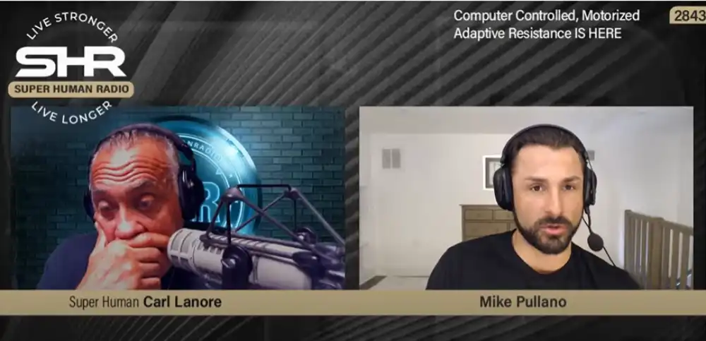 Computer-Controlled, Motorized Adaptive Resistance Exercise&trade; &mdash; on Super Human Radio